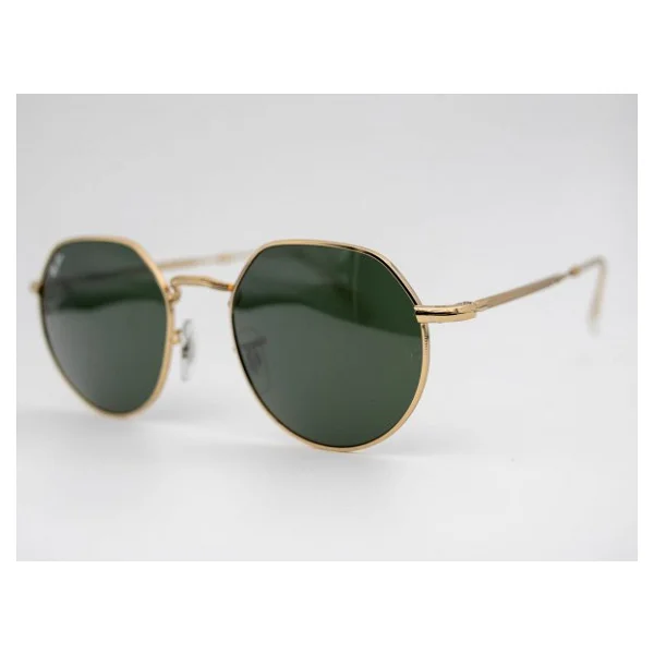 Ray-Ban Jack 3565 919631 Gold-Green Güneş Gözlüğü - Görsel 4