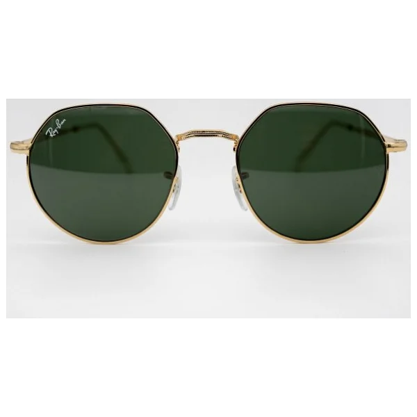 Ray-Ban Jack 3565 919631 Gold-Green Güneş Gözlüğü - Görsel 5