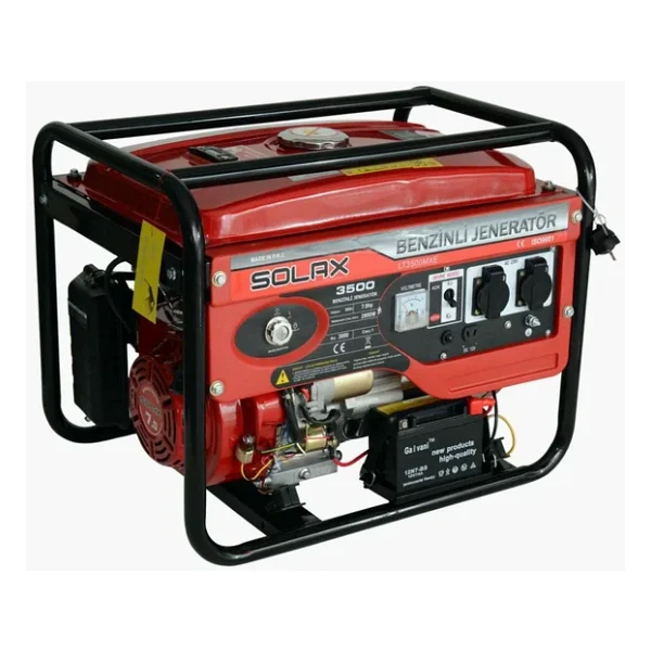 Solax LT3500 MXE 3.5 kVA Marşlı Benzinli Jeneratör - Görsel 5