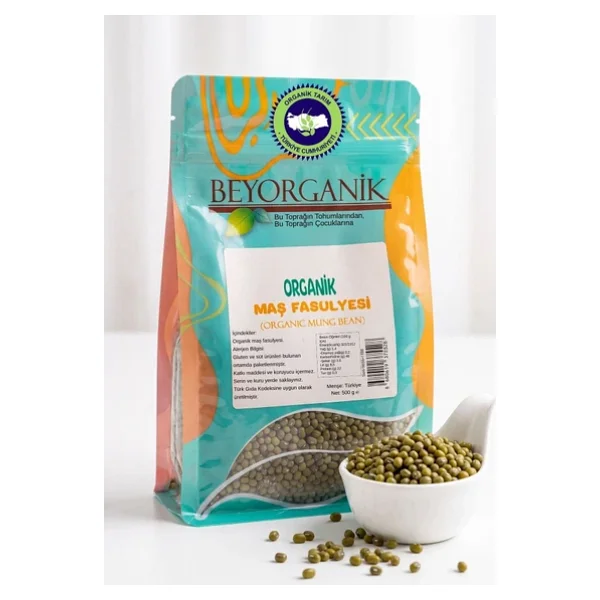 Beyorganik 500 gr Organik Maş Fasulyesi - Görsel 2