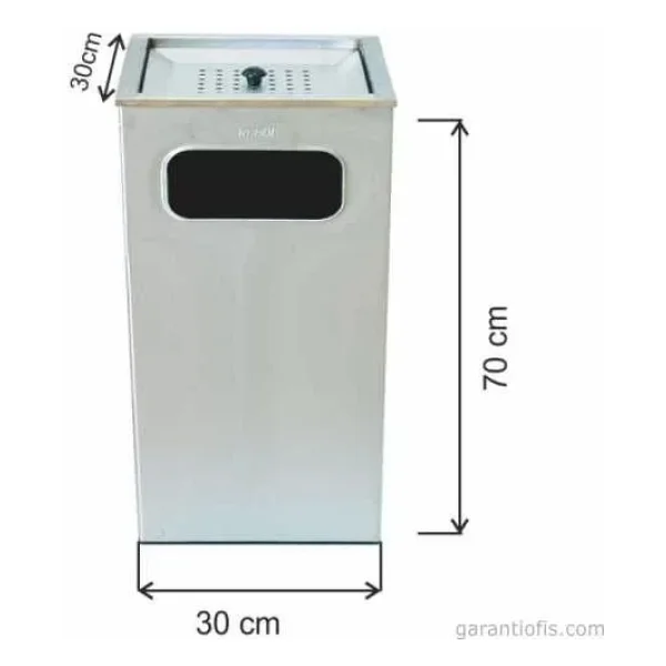 Garanti Metal 1350 Küllüklü Çöp Kovası (63 Litre) - Görsel 3