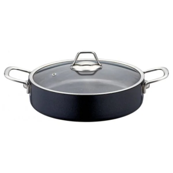 Evimsaray Zest Gusto 28 cm Basık Granit Tencere - Görsel 5