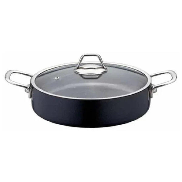 Evimsaray Zest Gusto 26 cm Basık Granit Tencere - Görsel 4