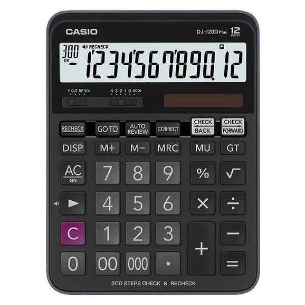 Casio DJ-120D Masaüstü Hesap Makinesi - Görsel 2