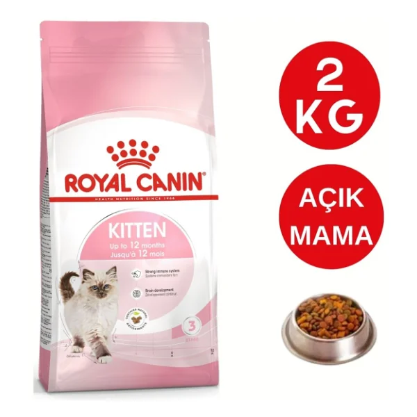 Royal Canin Kitten 2 kg Yavru Kedi Maması - Açık Paket - Görsel 5