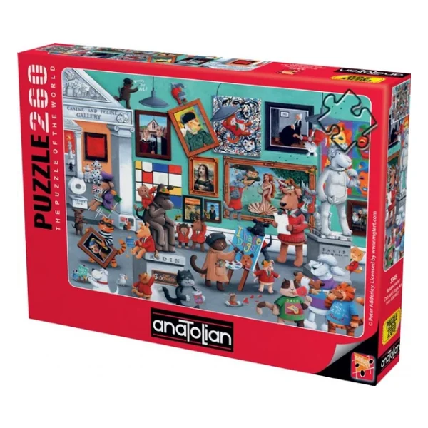Anatolian Sanatseverler 260 Parça Puzzle 3345 - Görsel 4