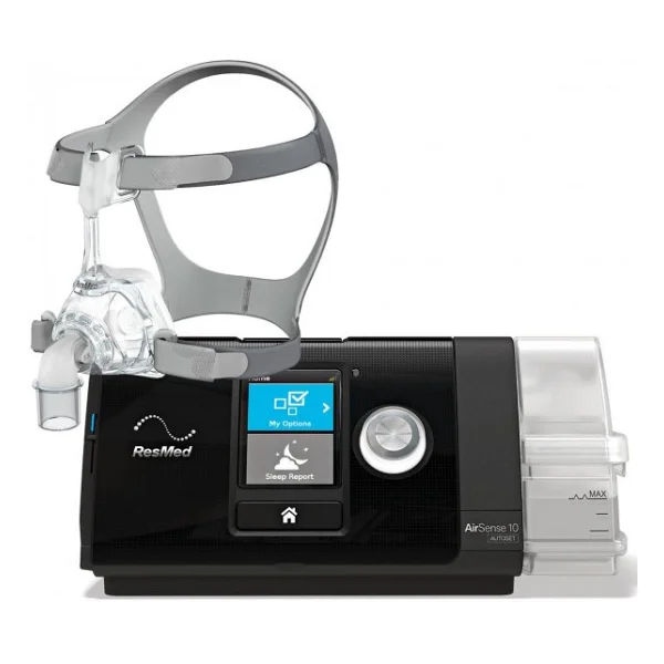 Resmed Airsense Otomatik Cpap Cihaz+nemlendirici+mirage Fx Maske - Görsel 4