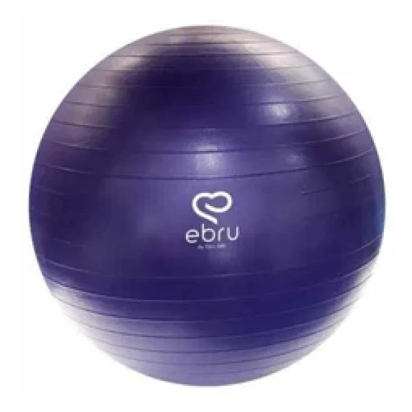 Ebru Pilates Topu 65 Cm (Mor) - Görsel 3