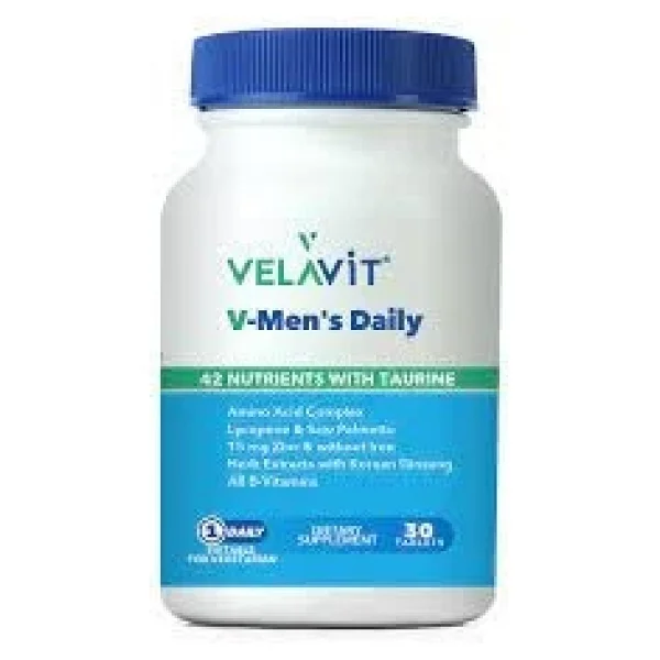 Velavit V-Mens Daily 30 Tablet - Görsel 6