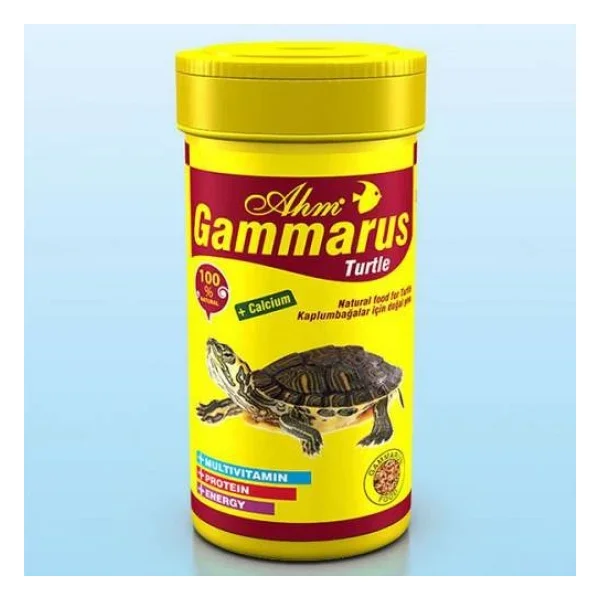 Ahm Gammarus Turtle 250 ml Kaplumbağa Yemi - Görsel 6