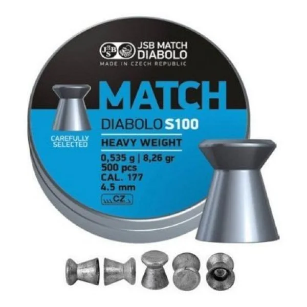 Jsb Match Dıabolo Heavy Weıght 4.49 Mm Havalı Sacm - Görsel 5