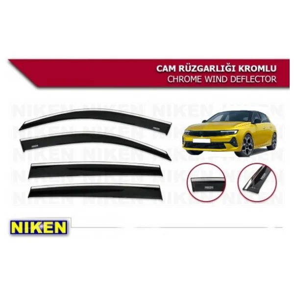 Astra L Araca Ozel Nıken Kromlu Cam Ruzgarlıgı 2021 2022 2023 2024 2025 - Görsel 6