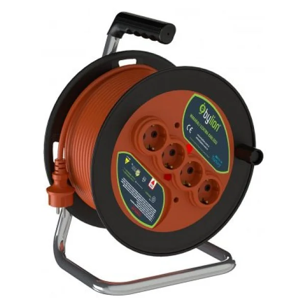 Bylion PMK-20315-F 3x1.5 mm 20 m 4'lü Makaralı Uzatma Kablosu - Görsel 4