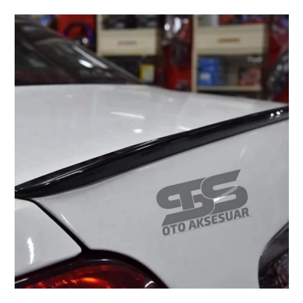 Fiat Linea Bagaj Üstü Spoiler Bagaj Çıtası Piano Black - Görsel 6