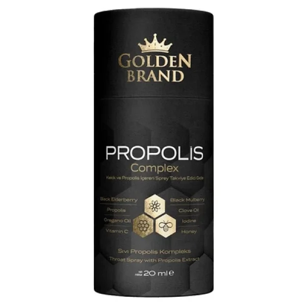 Golden Brand Propolisli ve Kekikli Bitkisel 20 ml Damla - Görsel 5