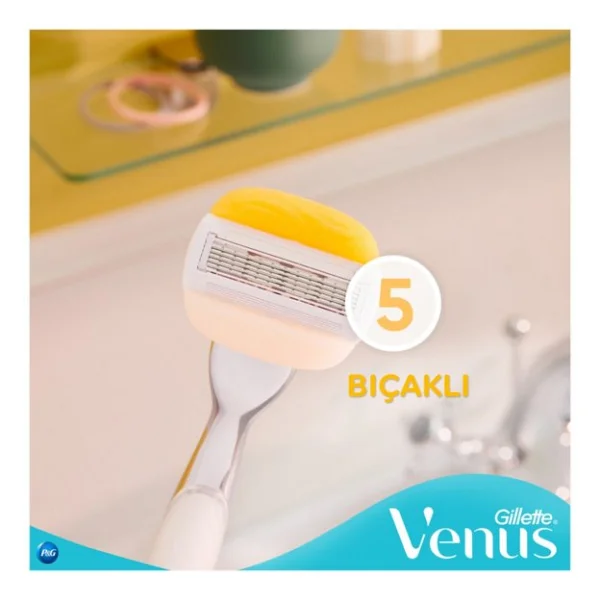 Gillette Venus Comfortglide Olay 2'li Yedek Tıraş Bıçağı - Görsel 4