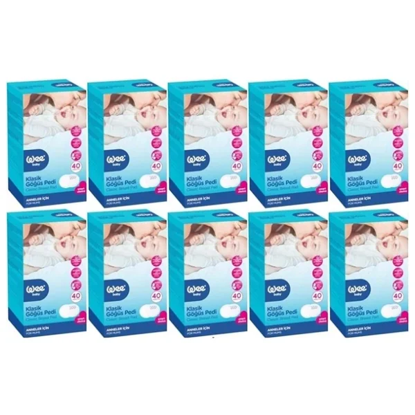 Wee Baby Klasik 40'lı 10 Paket Göğüs Pedi - Görsel 5