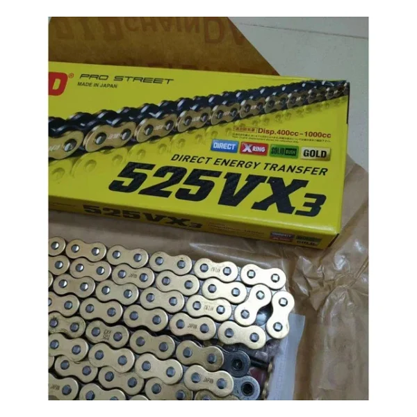 Did 520-116vx3 2018-2019 Ktm 790 Duke Uyumlu Zincir Vx3 Xring Gold Sarı Renk - Görsel 5