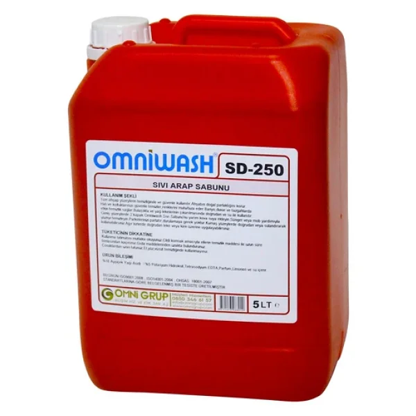 Omniwash SD-250 5 lt Sıvı Arap Sabunu - Görsel 4