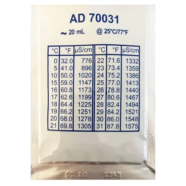 ADWA TDS Kalibrasyon Çözeltisi EC 1.413 mS/cm 20ml - Görsel 3