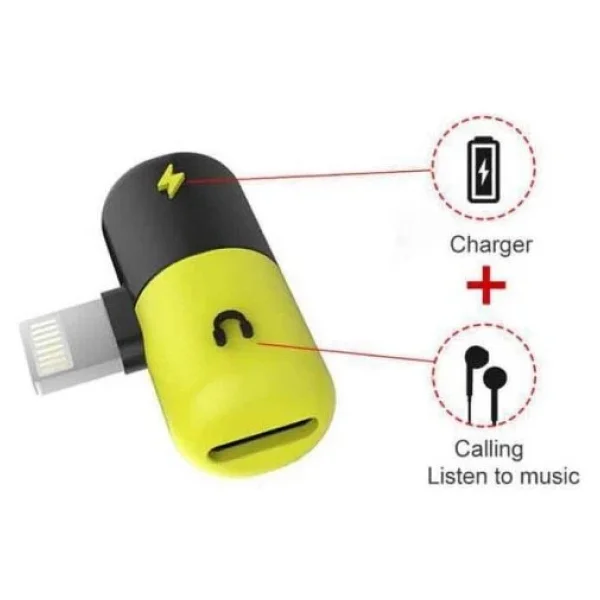 Lightning Kulaklik Sarj Cevirici Donusturucu Adaptor - Görsel 2
