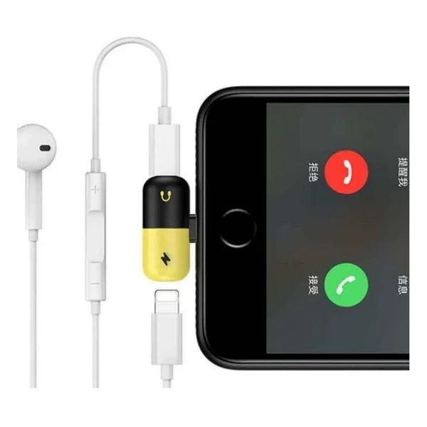 Lightning Kulaklik Sarj Cevirici Donusturucu Adaptor - Görsel 4
