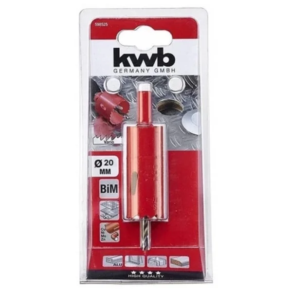Kwb 49598520 Bi-Metal 20 mm Panç - Görsel 6
