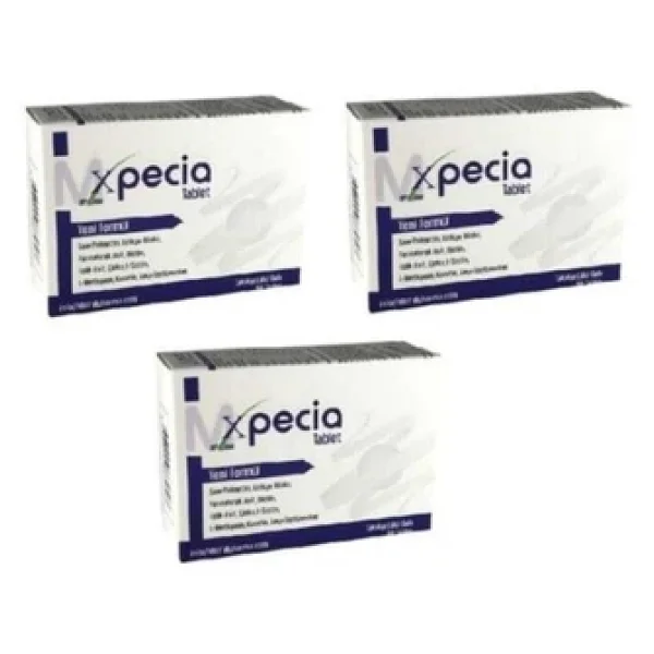 Xpecia Erkek 60 Tablet 3'lü - Görsel 4