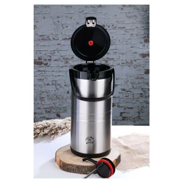 Cooker CKR-2009 4.5 lt Pompalı Çelik Termos - Görsel 8