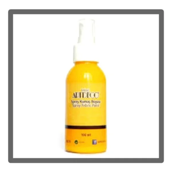 Artdeco 1201 100 ml Sarı Sprey Kumaş Boyası - Görsel 5