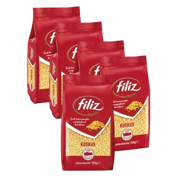 Filiz Kuskus Makarna 500 gr 5'li - Görsel 5