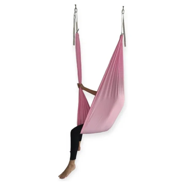 Naturecamp Nadi Pembe Yoga Hamak Seti - Görsel 3