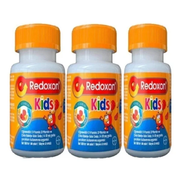Redoxon Kids Çiğneme 60 Tablet 3'lü - Görsel 5