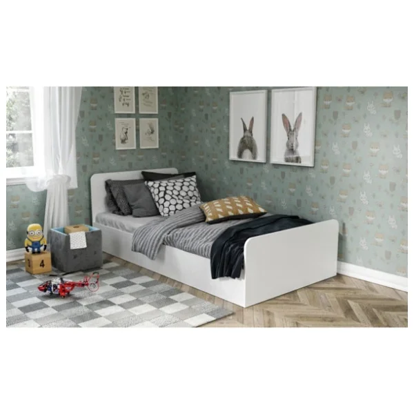 KZNMOB HOME Tek Kişilik Mdf Karyola - 100cm X 200cm - Görsel 2