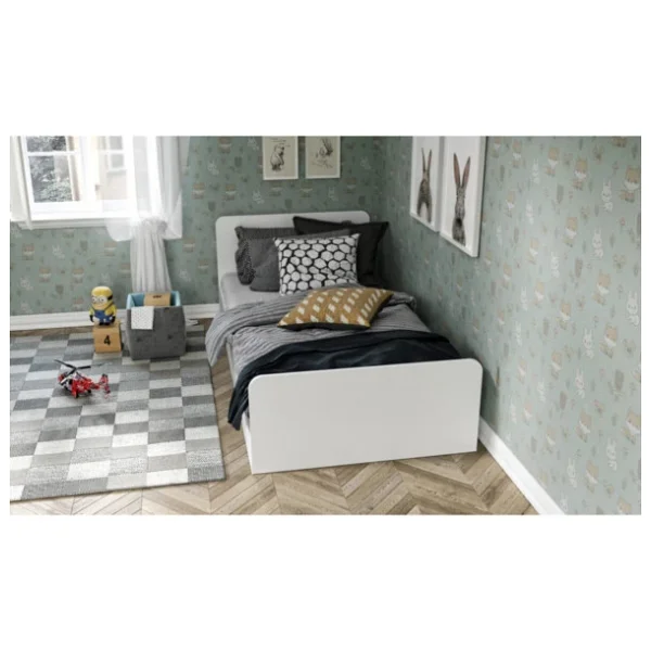 KZNMOB HOME Tek Kişilik Mdf Karyola - 100cm X 200cm - Görsel 4