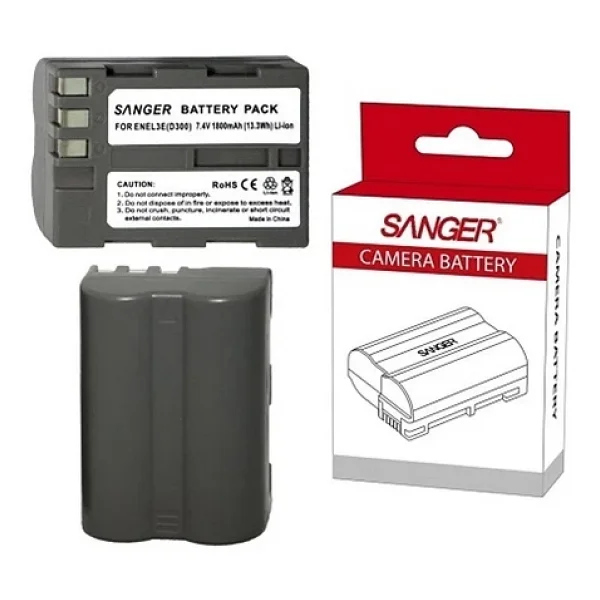 Sanger EN-EL3E Nikon Uyumlu Batarya - Görsel 2