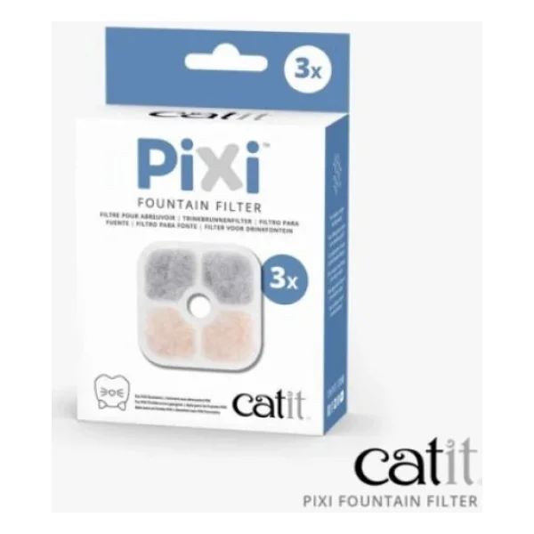 Catit Pixi Yedek Kartuş 3 Lü Paket - Şeffaf - Görsel 2