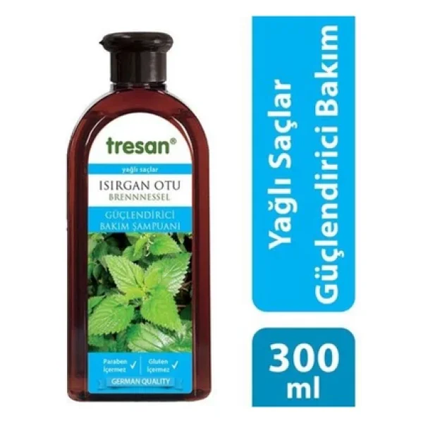 Tresan Isırgan Otlu Yağlı Saçlar için 300 ml Dökülme Karşıtı Şampuan - Görsel 5