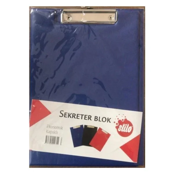 Stilo Sekreterlik Kapaklı Mavi - Görsel 3