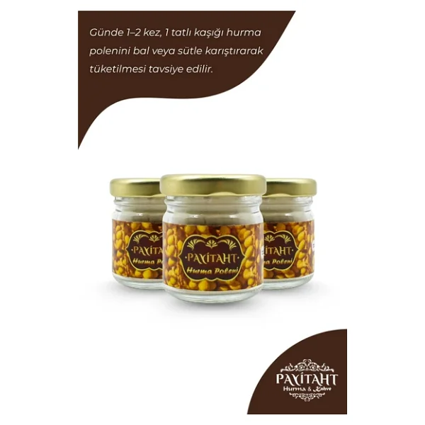 Katkısız Saf Medine Hurma Poleni 20gr - Görsel 5