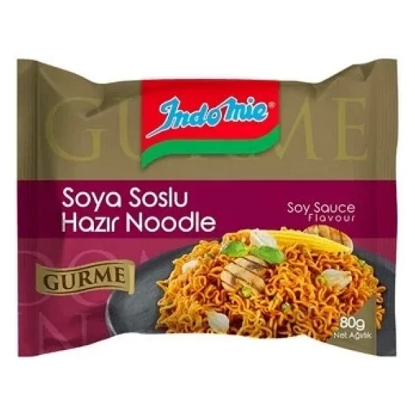 Indomie Gurme Soya Soslu Hazır Noodle 80 gr - Görsel 3