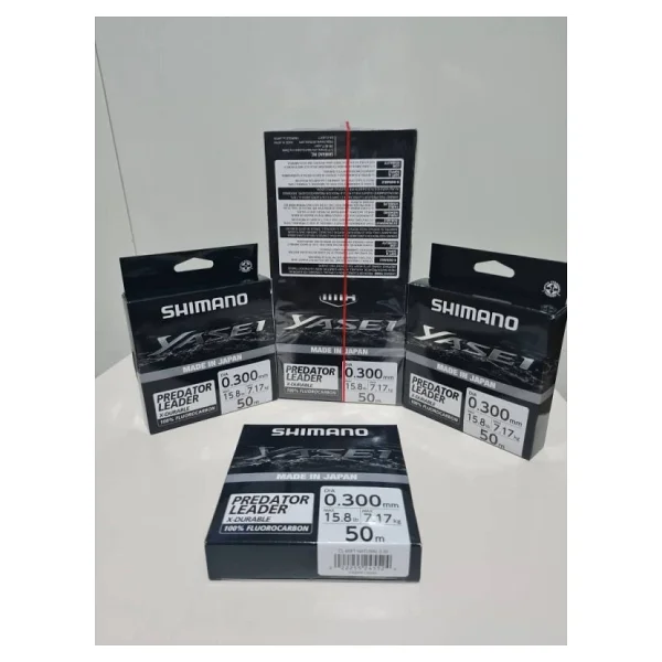 Shimano Yasei Predator Leader 50 m 0.35 mm 8.08 kg Fluorocarbon Misina - Görsel 3