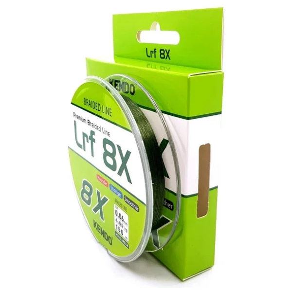 Kendo LRF 8X Fighting 150 m 0.06 mm 4 kg Moss Green İp Misina - Görsel 2