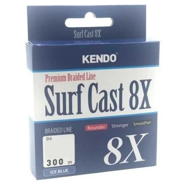 Kendo Surf Cast 8X Fighting 300 m 0.10 mm 6 kg İp Misina - Görsel 2