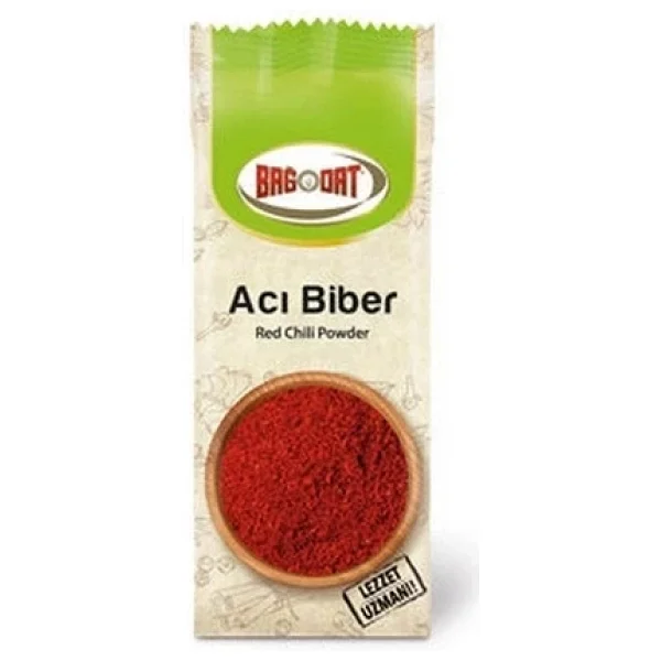 Bağdat Baharat 75 gr Kırmızı Acı Toz Biber - Görsel 2