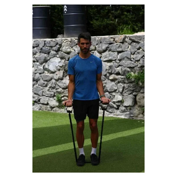 Slazenger Resistance Tube Direnç Lastiği Siyah Sert - Görsel 4