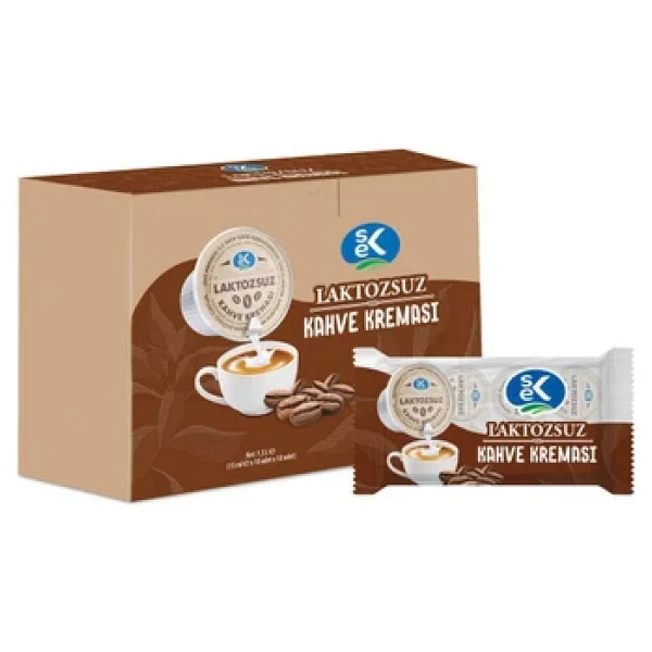 Sek Laktozsuz Kahve Kreması 10 Lu X 15 Ml X 2 Paket - Görsel 2