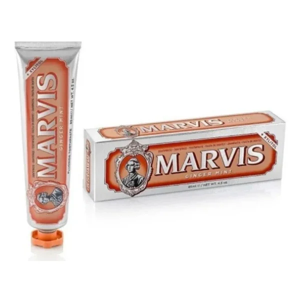 Marvis Ginger Mint 85 ml Florürlü Diş Macunu - Görsel 8