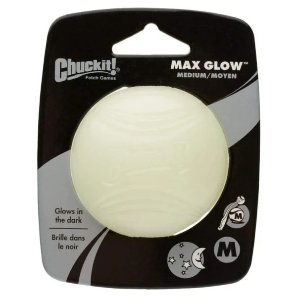 Chuckit Max Glow Gece Parlayan Köpek Oyun Topu - Small - Görsel 7