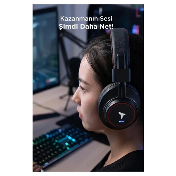 Torima HD-10 Siyah Kulak Üstü Bluetooth Kulaklık - Görsel 4